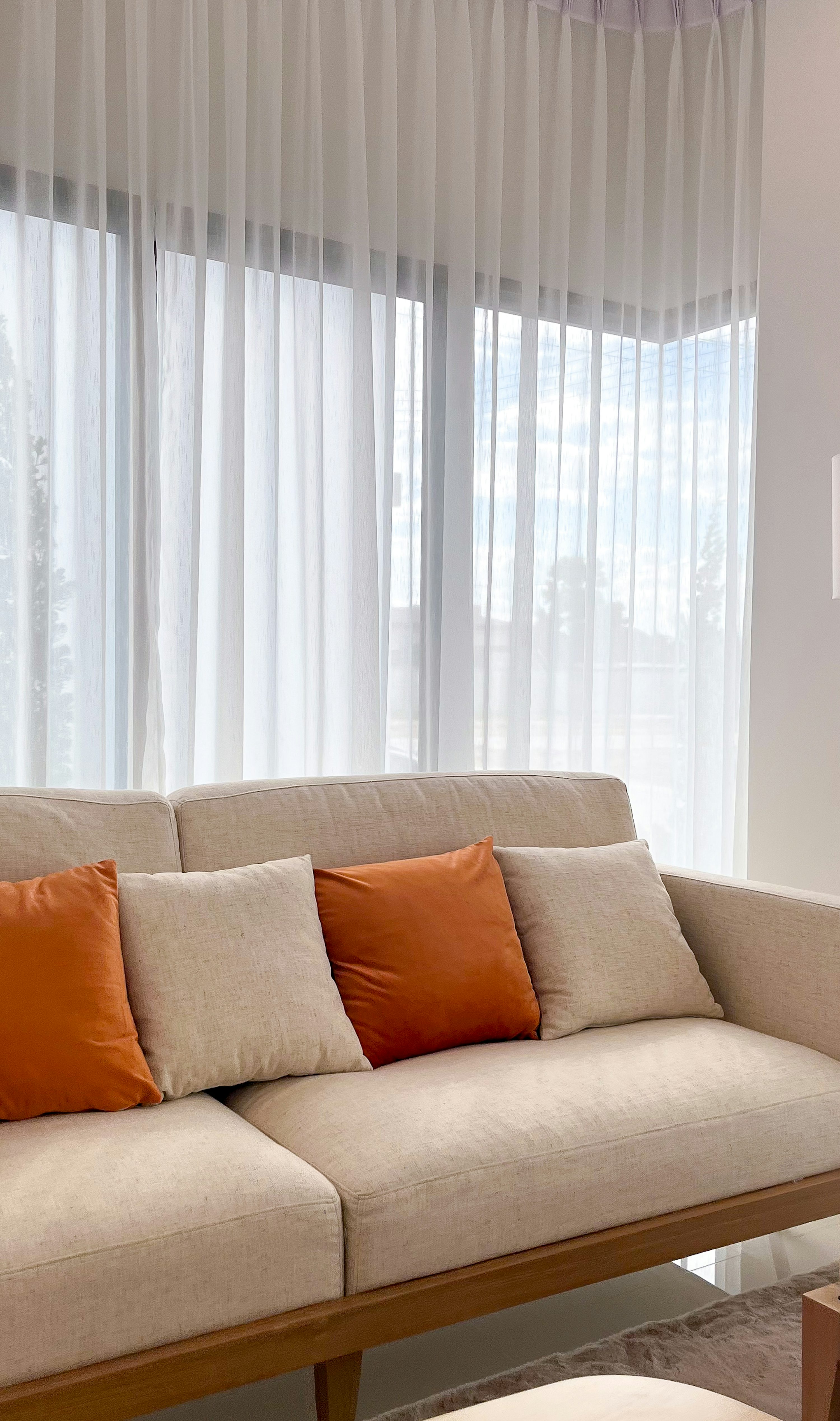 Curtains from Active Crafts — Living Room